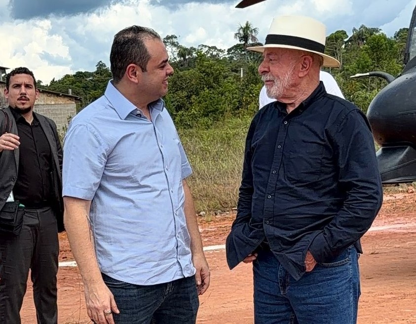 “Quem governa precisa ter maturidade”, diz Roberto Cidade ao recepcionar Presidente Lula