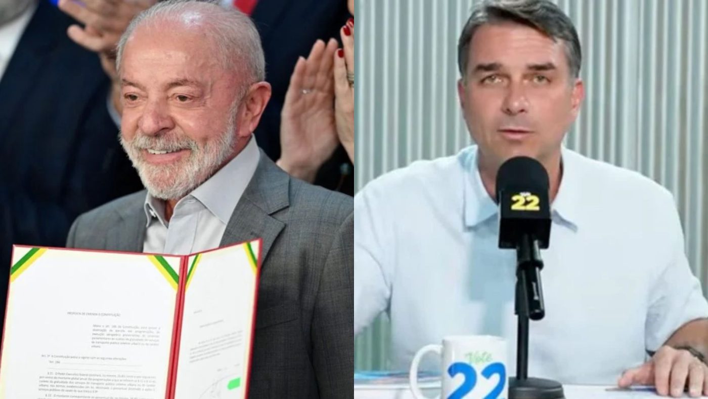Lula envia PEC dos ônibus gratuitos ao Congresso; Flávio Bolsonaro critica proposta