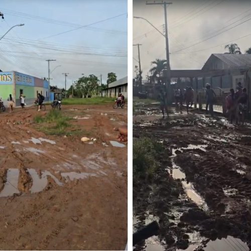 Moradores de Envira denunciam ruas em más condições e cobram melhorias